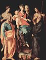Pontormo, Madonna with Child, Saint Anne and Four Saints
