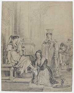 David Wilkie, Le Jeudi Saint à Gênes (1827).