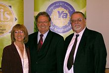 photo de Lena Louarn, Charles Gautier et Michel François