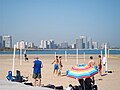 La plage de Montrose Beach Avenue.