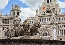 Plaza de Cibeles, Madrid, Spain Qmin.jpg