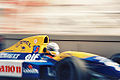 Patrese at the 1992 Monaco GP (FW14B)