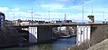 The Lake Mälaren, double leaf, Bascule Bridge in the city center