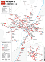 Straßenbahn-Netzplan aktuell