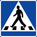 Pedestrian crossing (male person)