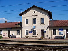 Železničná trať Vraňany – Libochovice