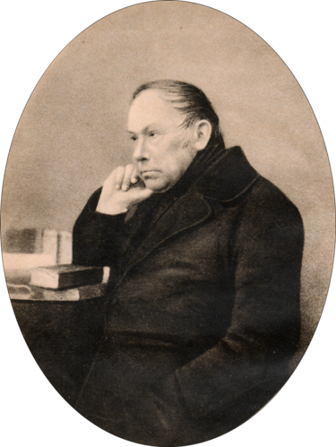 Единственный прижизненный снимок поэта Василия Жуковского. Фотография с дагеротипа 1849—1851 гг.