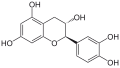 Deutsch: Struktur von (+)-Catechin English: Structure of (+)-catechin