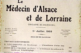 1933 Le médecin d Alsace et de Lorraine.jpg