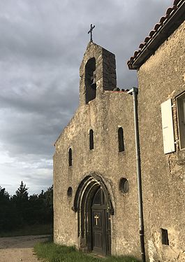 Vue de l'église Saint-Cierge.