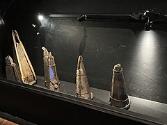 2023-11 Medieval Museum Stockholm ammunition grapeshots from the Riddarholm ship 01.jpg