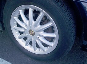 Chrysler alloy wheel