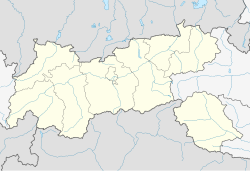 Obertilliach ubicada en Tirol (estado)