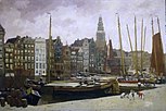 Het Damrak te Amsterdam, Breitner