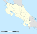 Administrative map of Costa Rica