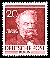 Werner von Siemens (Berliner Briefmarke, 1952)