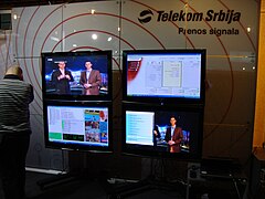 DVBT2 u Srbiji Telfor 2009.jpg