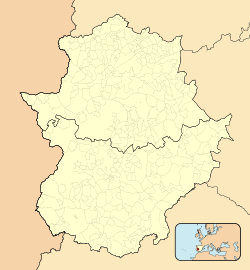 Villanueva del Fresno ubicada en Extremadura