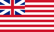Bandeira da Companhia Britânica das Índias Orientais, 1707–1801