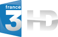 Logo of France 3 HD, 2010-2018