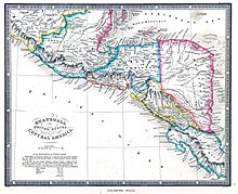 Mapa de América Central