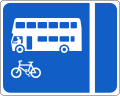 RUS 028 Nearside With-flow Bus Lane