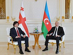 Ilham Aliyev and Irakli Kobakhidze - 2024 (1710584914).jpg