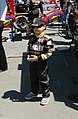 Le jeune Nemechek dans les stands de l'Infineon Raceway en 2005