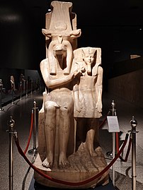 Amenhotep III and Sobek Luxor Museum