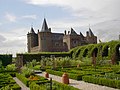 Muiderslot met moestuin