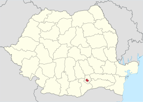 Poziția localității București