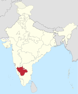 Location of ಮೈಸೂರು ರಾಜ್ಯ, ಹಳೆಯ ಮೈಸೂರು