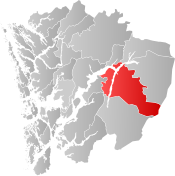 Ullensvang within Hordaland