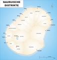 Districts of Nauru