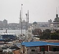 Port Fouad seen from Port Said