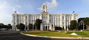 Ripon Building (1909-1913), obra de G.T.S. Harris, sede de la Chennai Corporation en Chennai