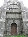 Saint-Nic : chapelle Saint-Côme-et-Saint-Damien, portail occidental.