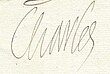 Signature de Charles IX