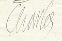 Assinatura de Carlos IX