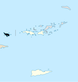 Шарлотта-Амалія. Карта розташування: Американські Віргінські острови