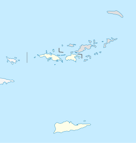 Isla de la Santa Cruz ubicada en Islas Vírgenes de los Estados Unidos