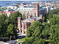 Lutherische Dreifaltigkeitskirche, Blick vom Wasserturm