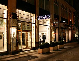 Vestiging Versace in Wenen