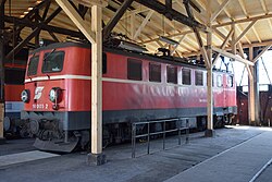 Az ÖBB 1141 003, mely korábban az ÖBB 1050.01 pályaszámot kapta, a Bahnpark Augsburg vasúti parkban kiállítva