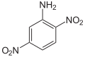 Deutsch: Struktur von 2,5-Dinitroanilin English: Structure of 2,5-Dinitroaniline