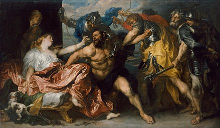 Samson et Dalila par Anton van Dyck Google Art Project