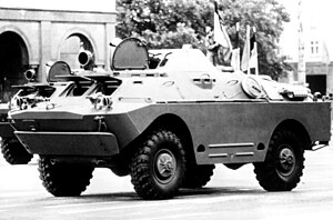 BRDM-2 na přehlídce 1. března 1983