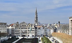 Skyline of Brussels