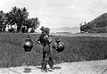 Palm wine seller in Bali (1929)