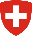 Armoiries de la Confédération suisse.